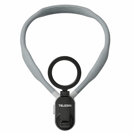 Silicone Magnetic Neck Mount Quick Release Hold For Phone