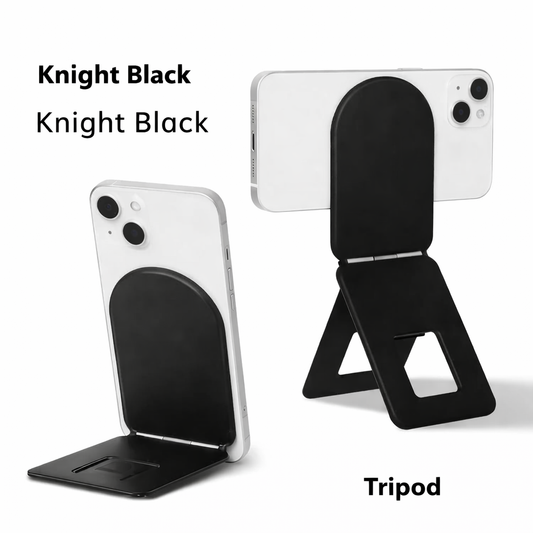 Multifunctional Leather Selfie Phone Stand