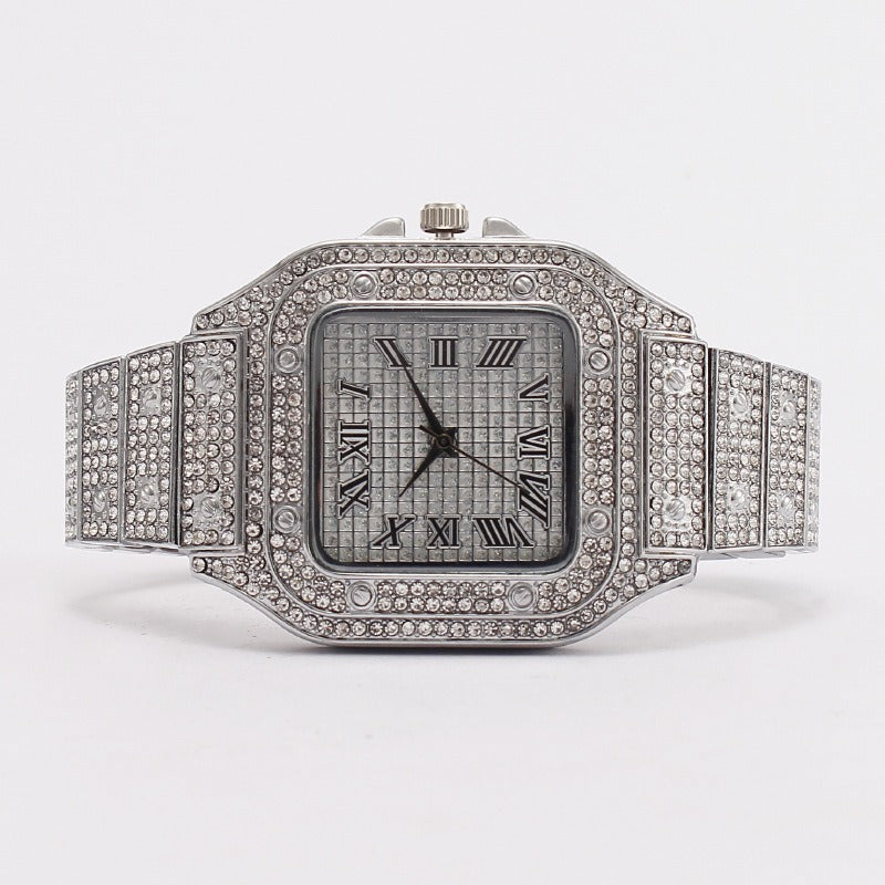 Square Diamond Gradient Watch
