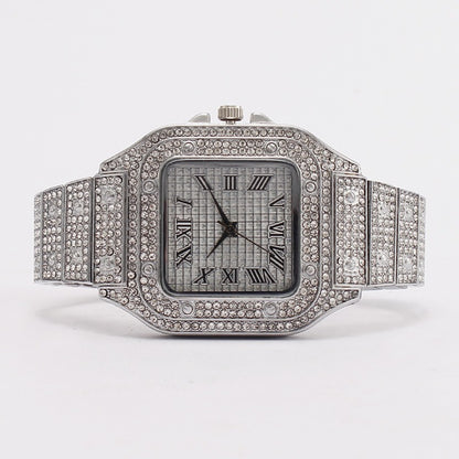 Square Diamond Gradient Watch