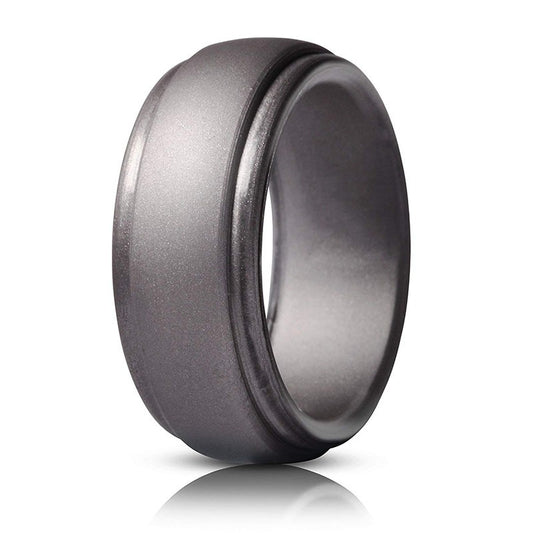 Anillo Unisex de Silicona Curvado - Varios Colores