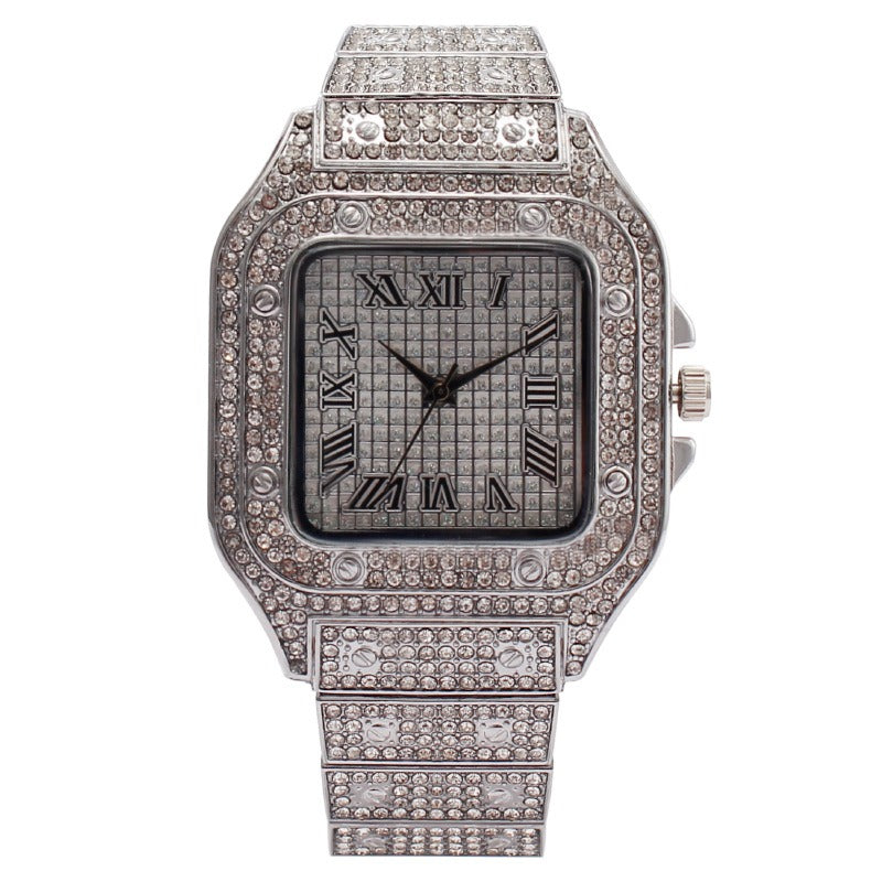 Square Diamond Gradient Watch