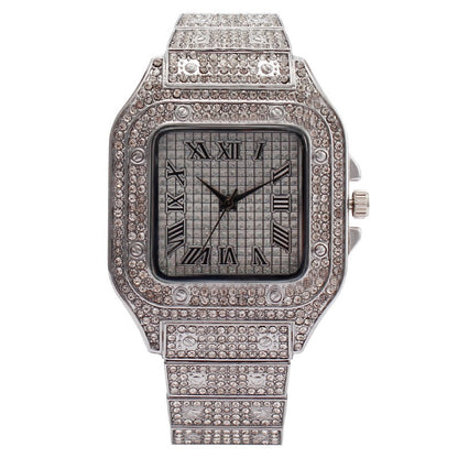 Square Diamond Gradient Watch