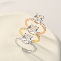 925 Sterling Silver Engagement Ring