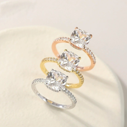 925 Sterling Silver Engagement Ring