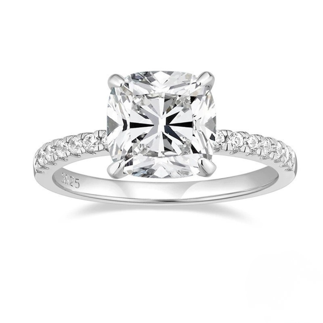 925 Sterling Silver Engagement Ring