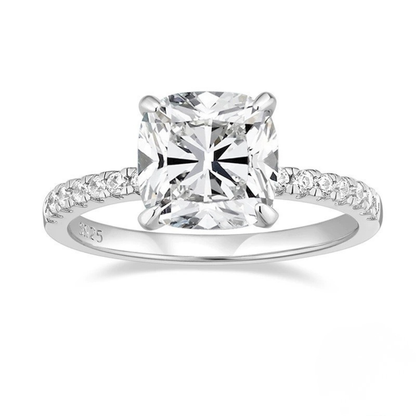 925 Sterling Silver Engagement Ring