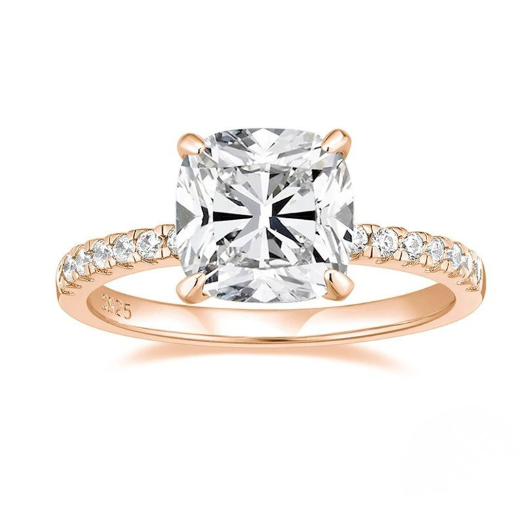 925 Sterling Silver Engagement Ring