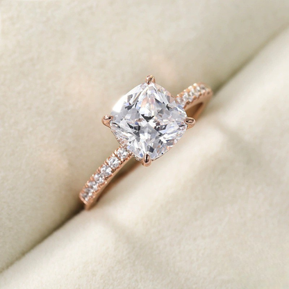 925 Sterling Silver Engagement Ring