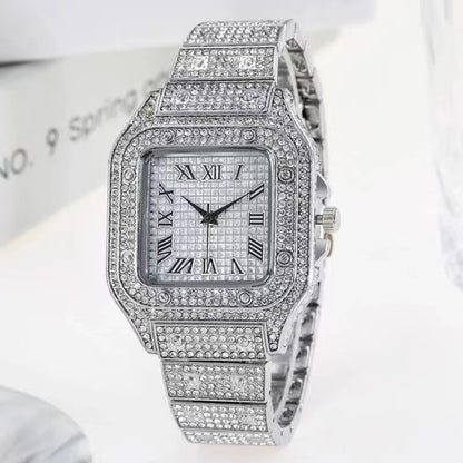 Square Diamond Gradient Watch