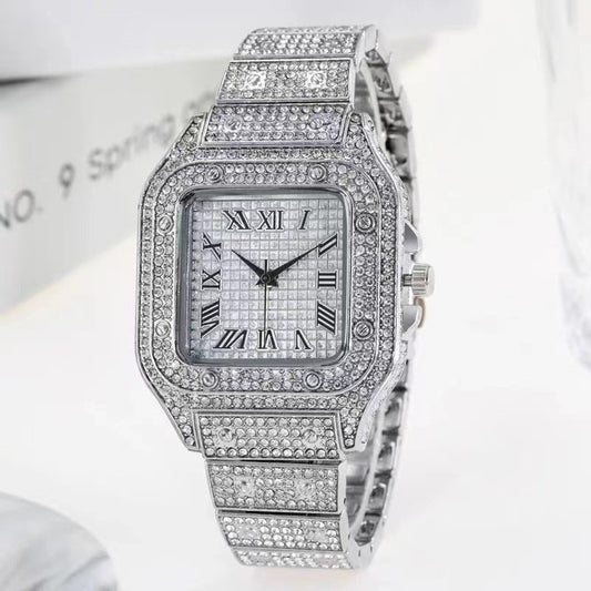 Square Diamond Gradient Watch