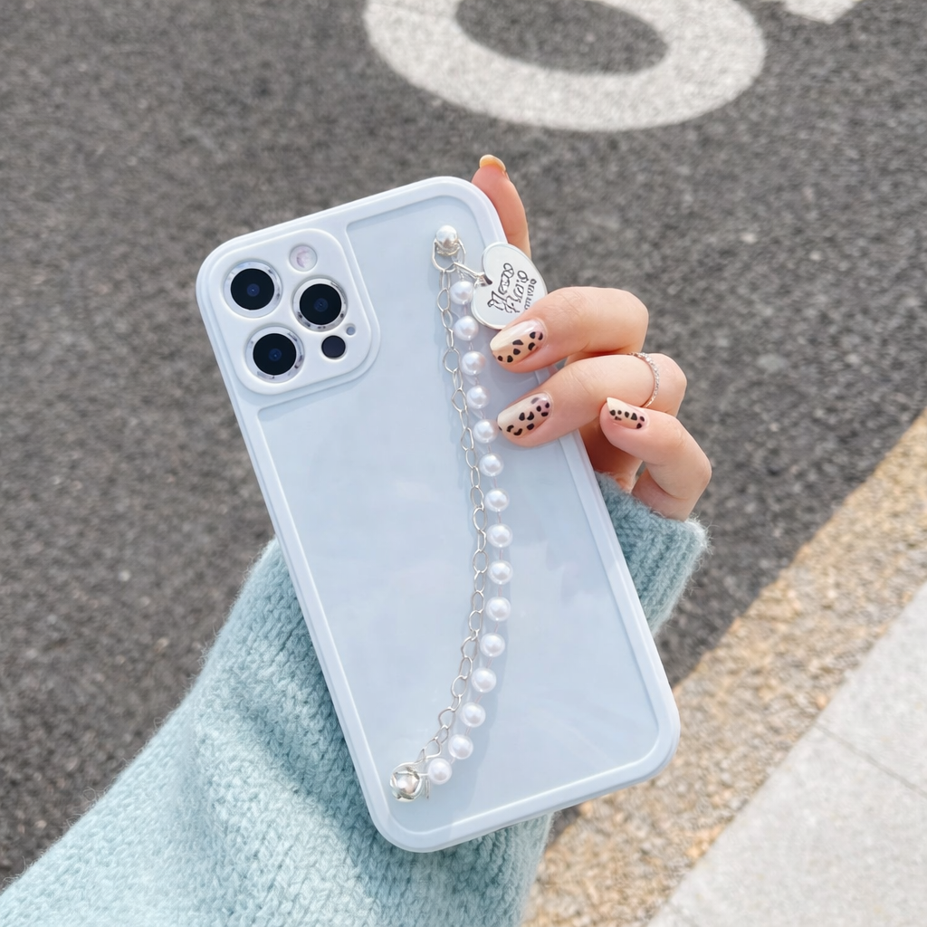 Silicone Chain Phone Case for iPhone