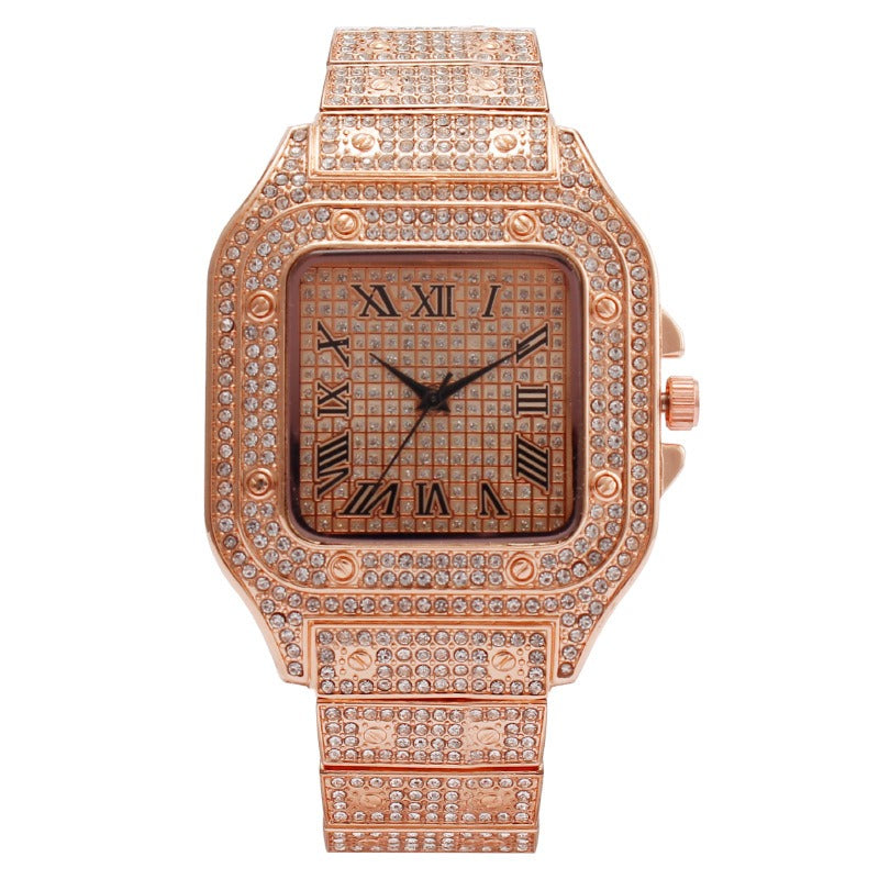 Square Diamond Gradient Watch