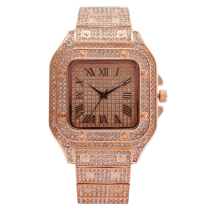 Square Diamond Gradient Watch