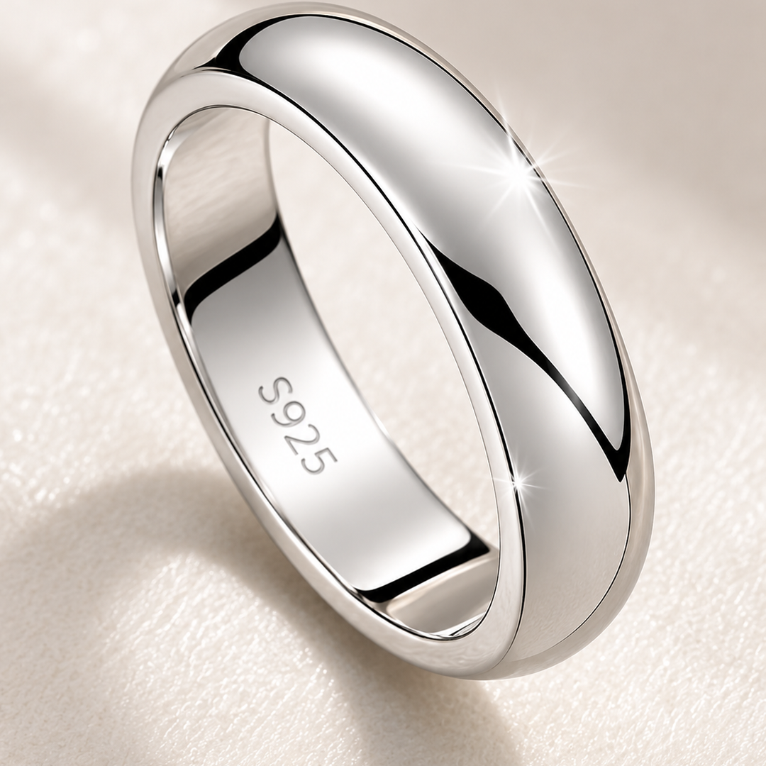 925 Sterling Silver Couple Ring